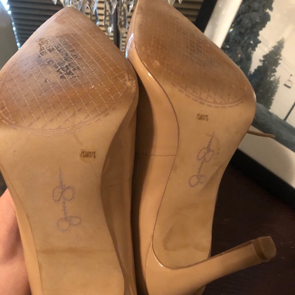 Jessica Simpson Nude Stilettos - Picture 7 of 8
